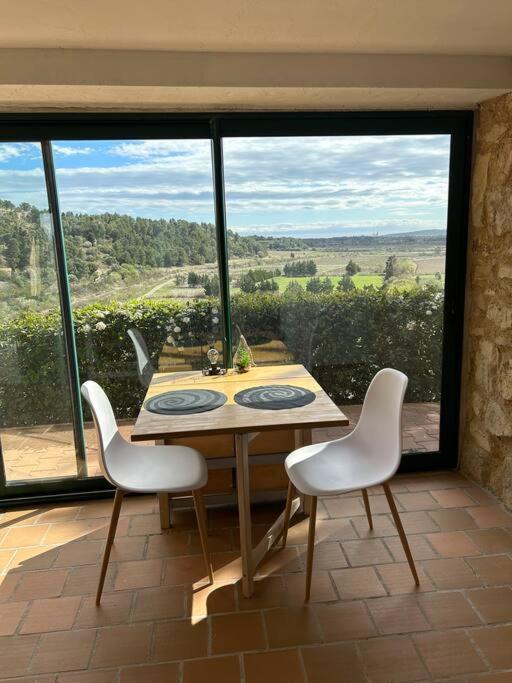 Grand T2 Bis Avec Terrasse Et Vue Lejlighed Portel-des-Corbieres Eksteriør billede