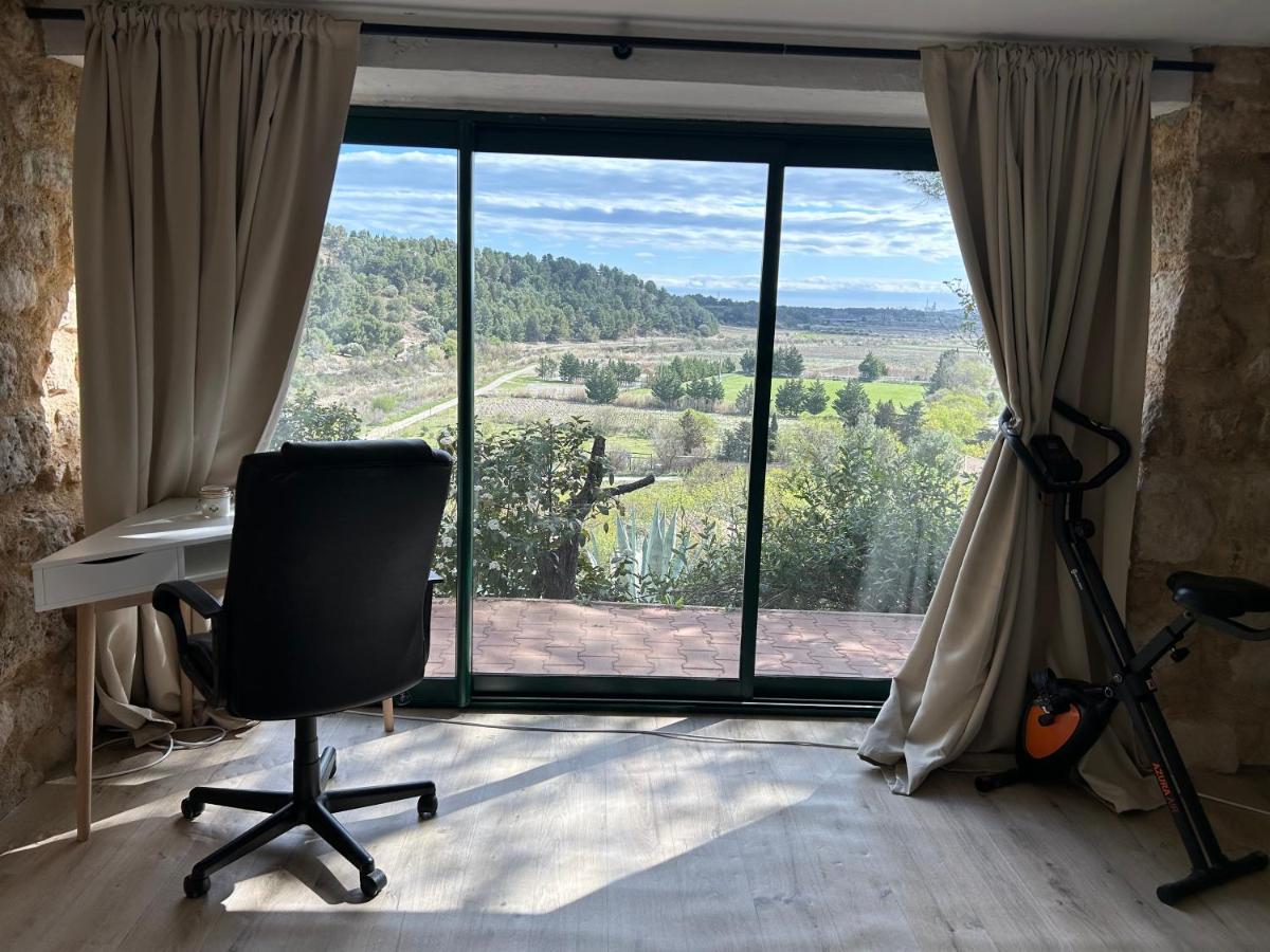 Grand T2 Bis Avec Terrasse Et Vue Lejlighed Portel-des-Corbieres Eksteriør billede